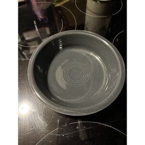 Fiestaware HLC Gray Cereal Soup Bowl 6-7/8" Made in USA